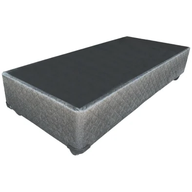 Single Base Bed Jacquard Charcoal