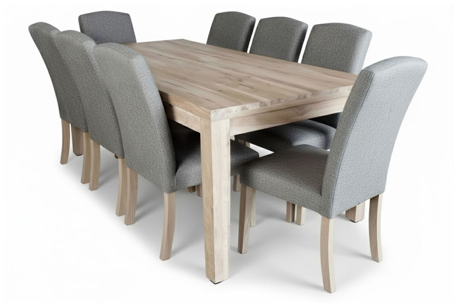 9 Piece Mod Solo Grey Dining Set Special