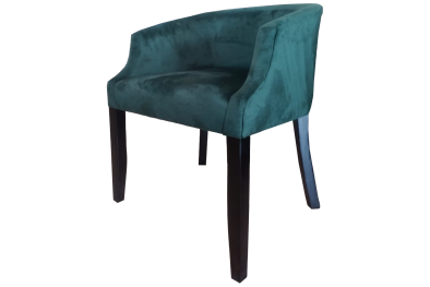 Occasional Tub Chair - Green Velvet