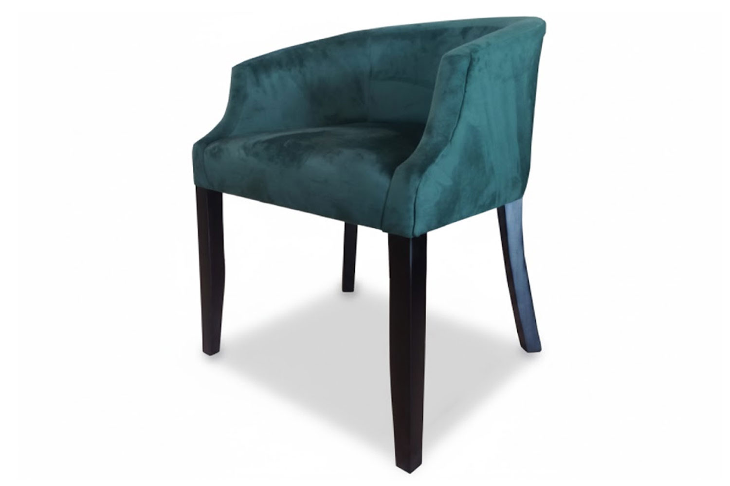 Occasional Tub Chair - Green Velvet