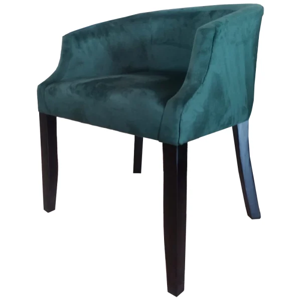 Zen Tub Chair Velvet Green