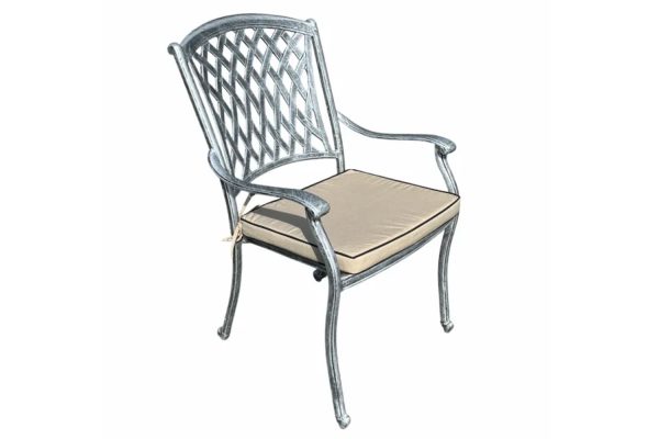 Aluminium-Chair-Silver-with-Beige-Cushion---Tuscan-600