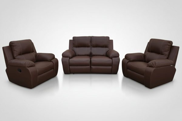 Premier 2 x 1 Seater and 2 Seater, Static Brown