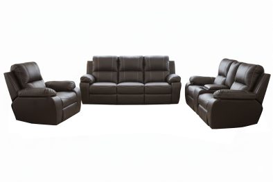 Genuine-Full-Leather-3-Piece-Set-Special-(Premier-1-Seater,-2-Seater-+-Console-and-3-Seater,-Static)-Brown