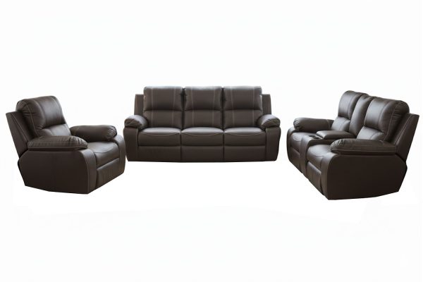 Genuine-Full-Leather-3-Piece-Set-Special-(Premier-1-Seater,-2-Seater-+-Console-and-3-Seater,-Static)-Brown