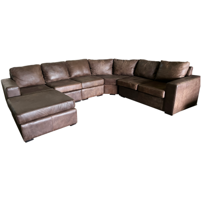 Mod 6 Seater Corner unit with Universal chaise LHF
