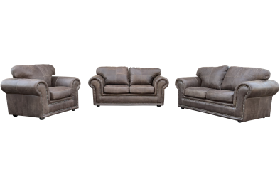 Afrikan 5 seater 3 piece set - W-Brown - 1500x1000