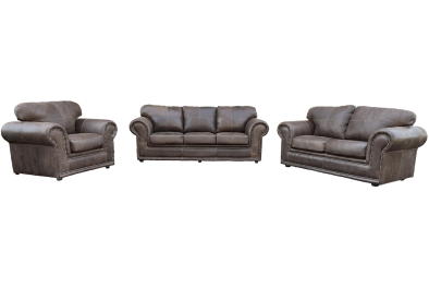 Afrikan 6 seater 3 piece set - W-Brown - 1500x1000