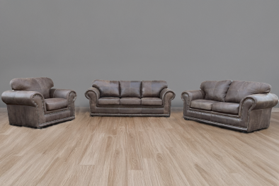 Afrikan 6 seater 3 piece set - W-Brown - Lifestyle
