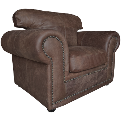 Afrikan Comfort Arm chair W-Brown 45° 2