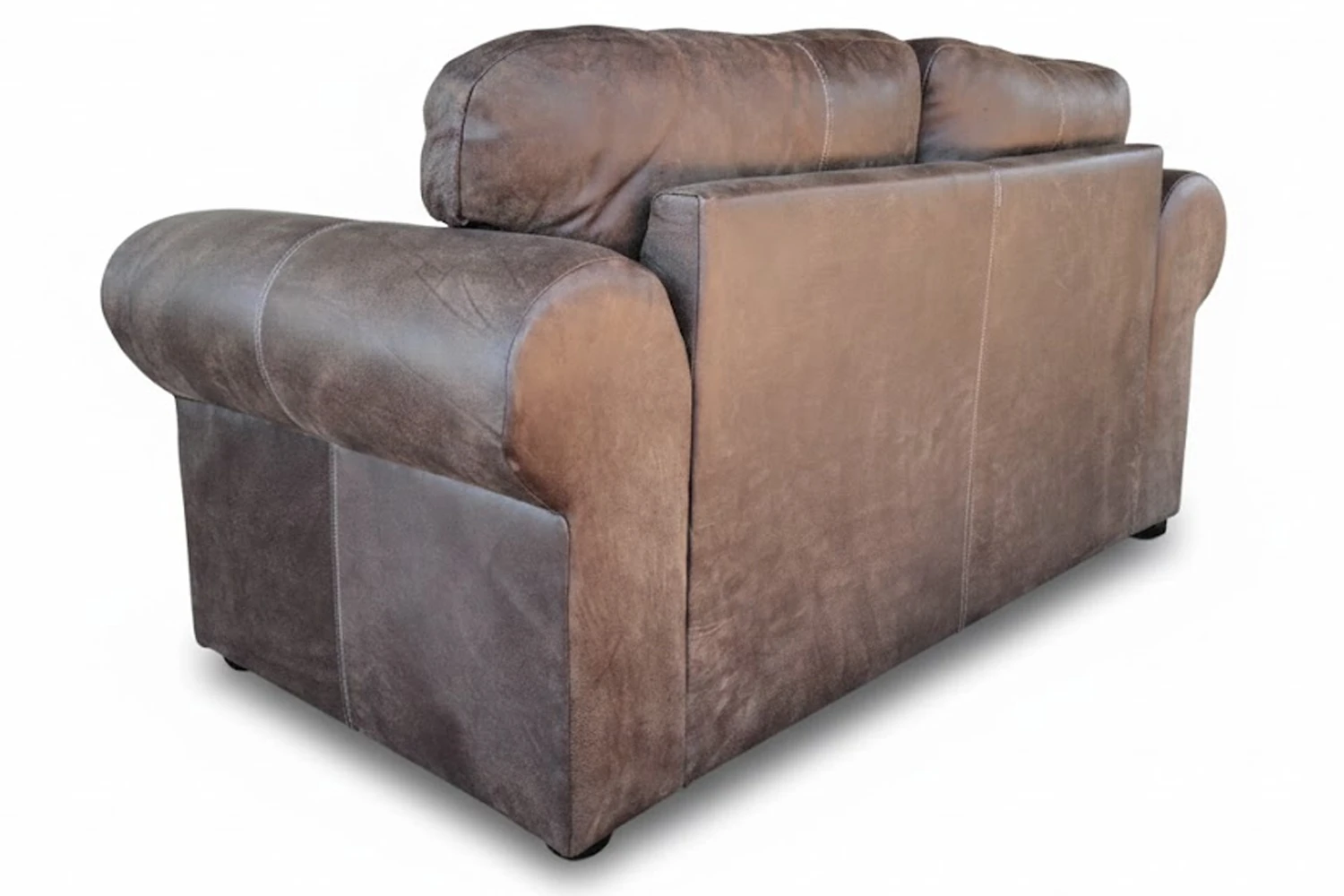 Afrikan Comfort Genuine Leather Sofa 2-Seater (Exotic Brown) - Image 3