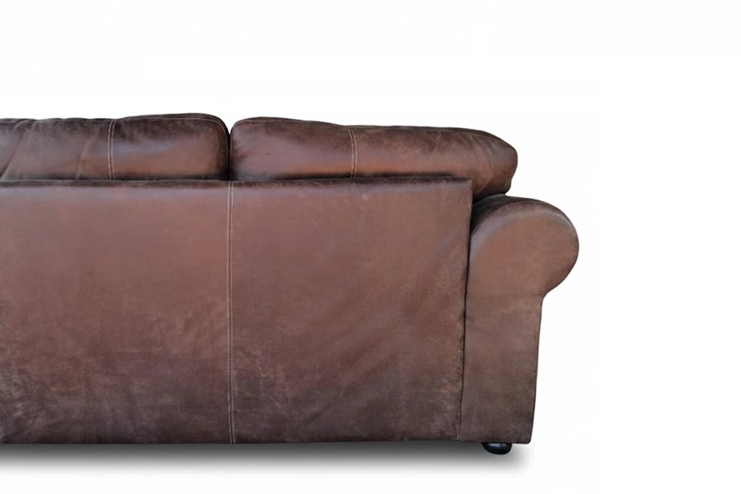 Afrikan Comfort Genuine Leather Corner Lounge 5-Seater (Exotic Brown) - Image 4