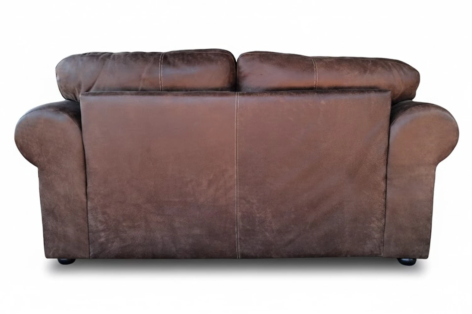 Afrikan Comfort Genuine Leather Sofa 2-Seater (Exotic Brown)