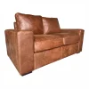 Genuine Full Leather 3 Piece Set (Mode Comfort 1 Seater, 2 Seater and 3 Seater) Exotic Brandy - Image 4