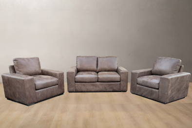 Mode 4 Seater 2,1,1 Couch Set - W-Brown - Lifestyle