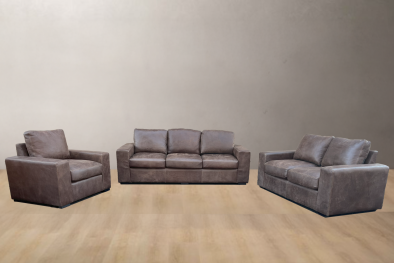 Mode 6 Seater 3,2,1 Couch Set - W-Brown - Lifestyle