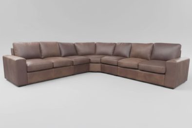 7 Seater Leather Corner Couches