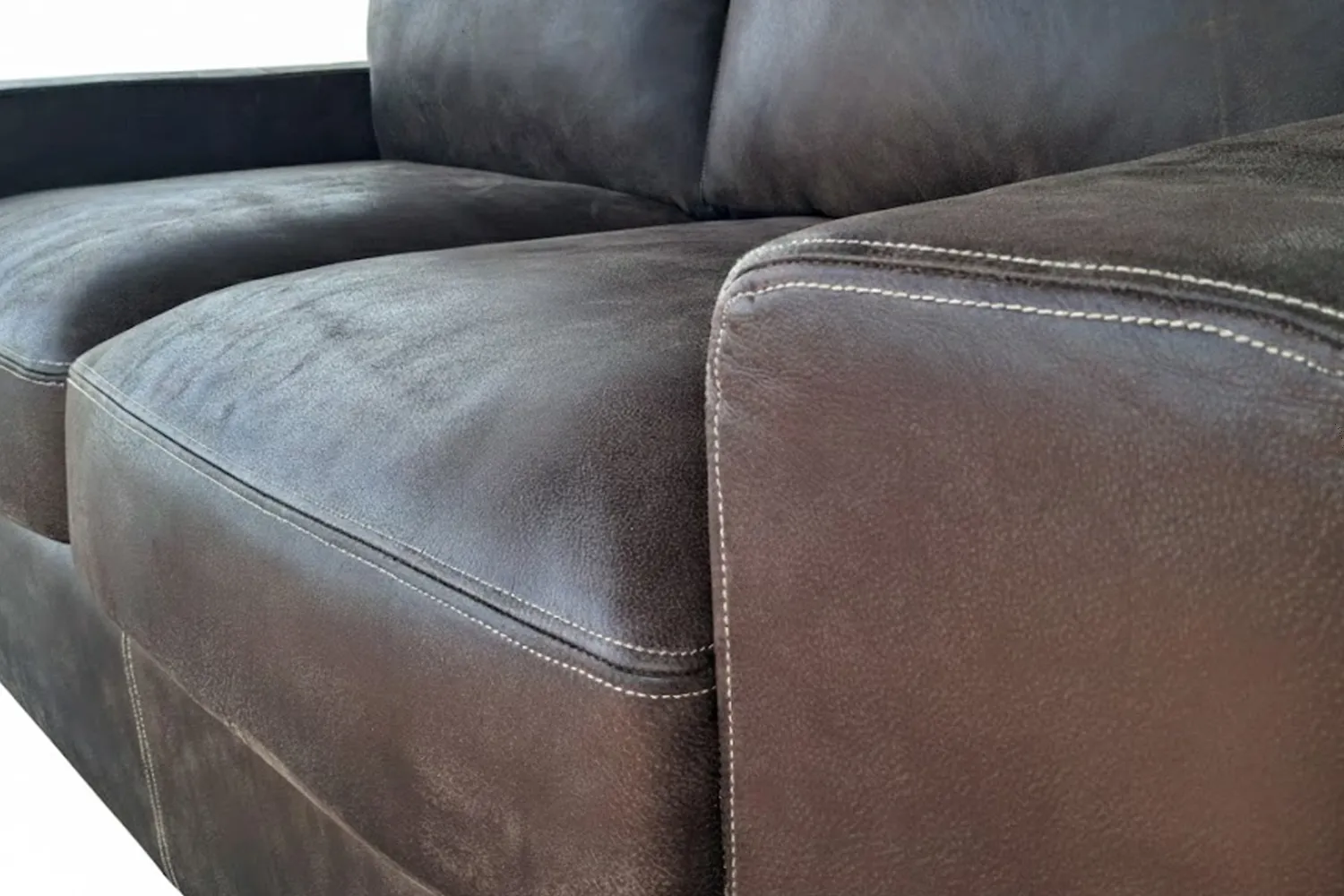 Mode Comfort Genuine Leather Sofa 2-Seater