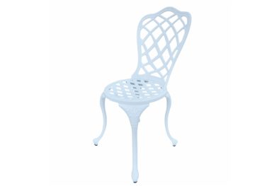 Aluminium-Coral-Dining-Chair-White