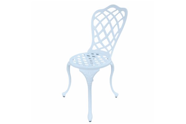 Aluminium-Coral-Dining-Chair-White