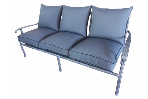 Aluminium-Morris-3-Seater-Silver-with-Charcoal-Cushions