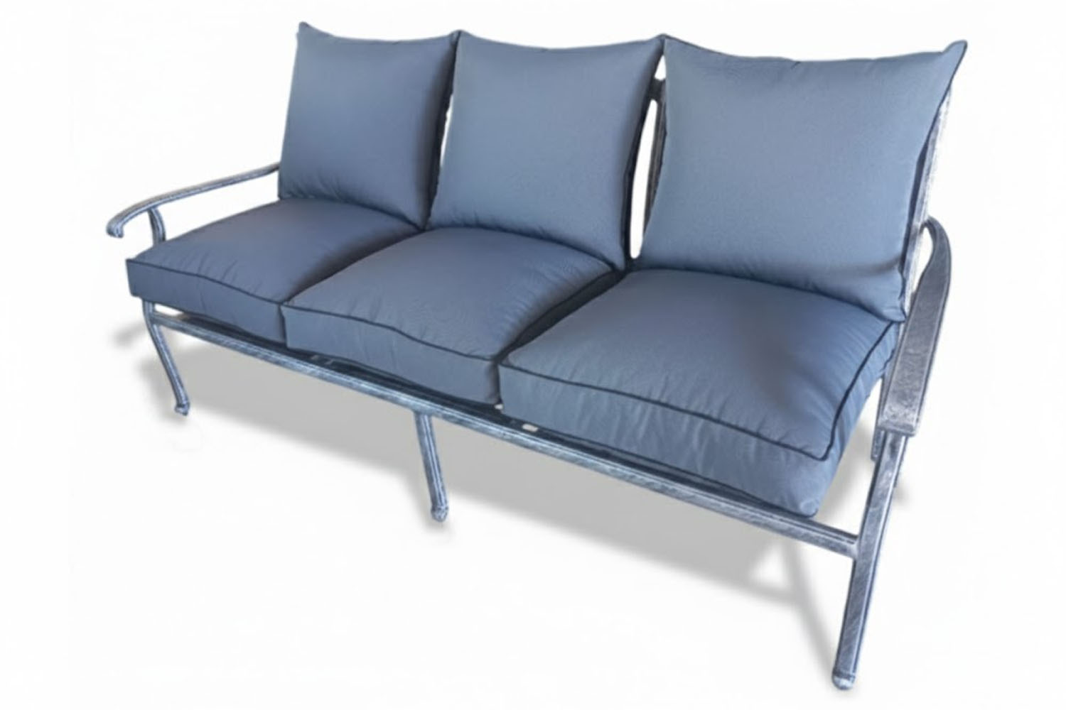 Aluminium-Morris-3-Seater-Silver-with-Charcoal-Cushions