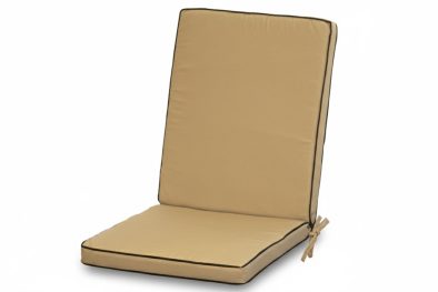 Armchair Seat & Back Outdoor Cushion Deluxe Beige (to fit Zambezi chair)