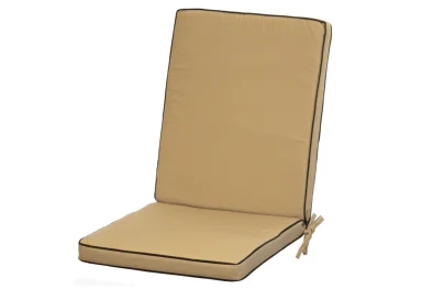 Armchair Seat & Back Outdoor Cushion Deluxe Beige (to fit Zambezi chair)