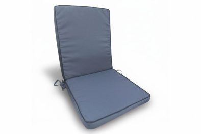 Armchair Seat & Back Outdoor Cushion Deluxe Charcoal (to fit Zambezi chair)