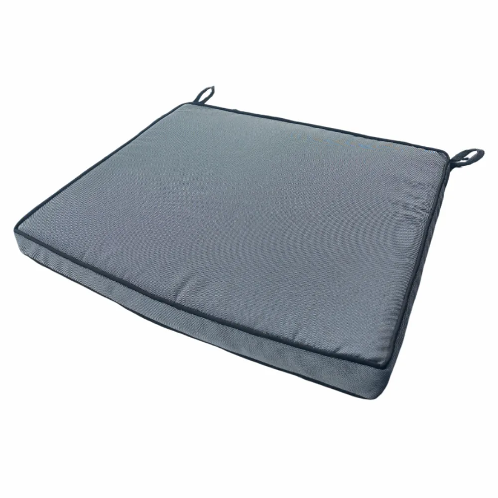Universal Seat Outdoor Cushion Deluxe Charcoal