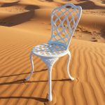 Aluminium-Coral-Dining-Chair-White