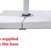 Primo Round Cantilever Umbrella Beige - 3.2 Meter Tilt and Swivel - Image 9