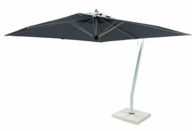Primo-Square-Cantilever-Umbrella-Charcoal---3-Meter-Tilt-and-Swivel