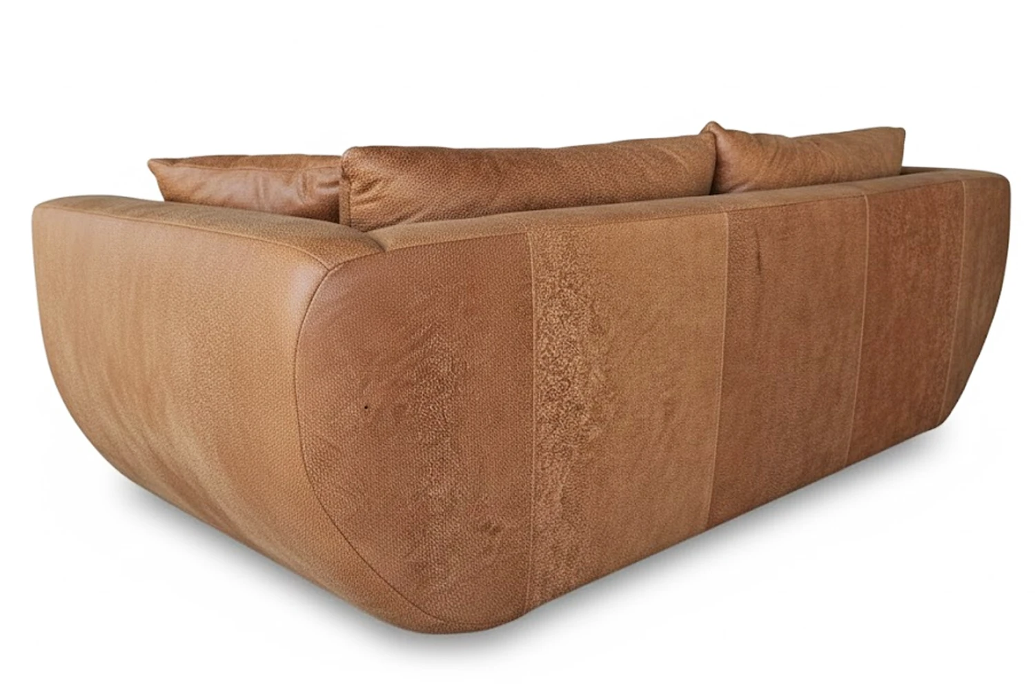 Regale Comfort Genuine Leather Sofa 3-Seater (Exotic Tan)