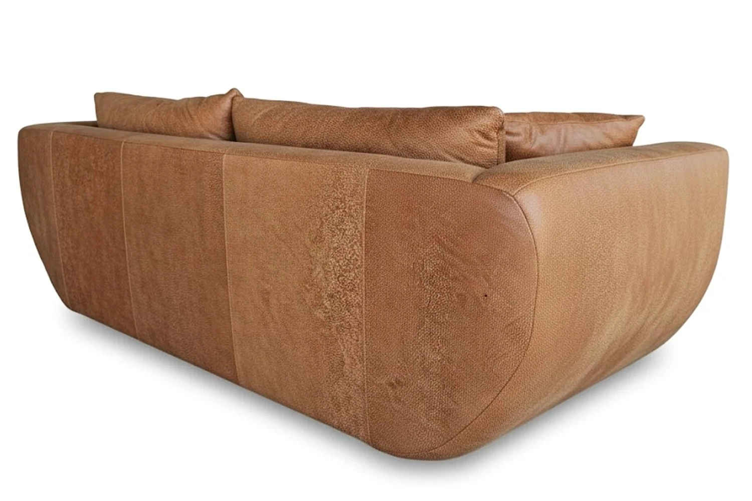Regale Comfort Genuine Leather Sofa 3-Seater (Exotic Tan)