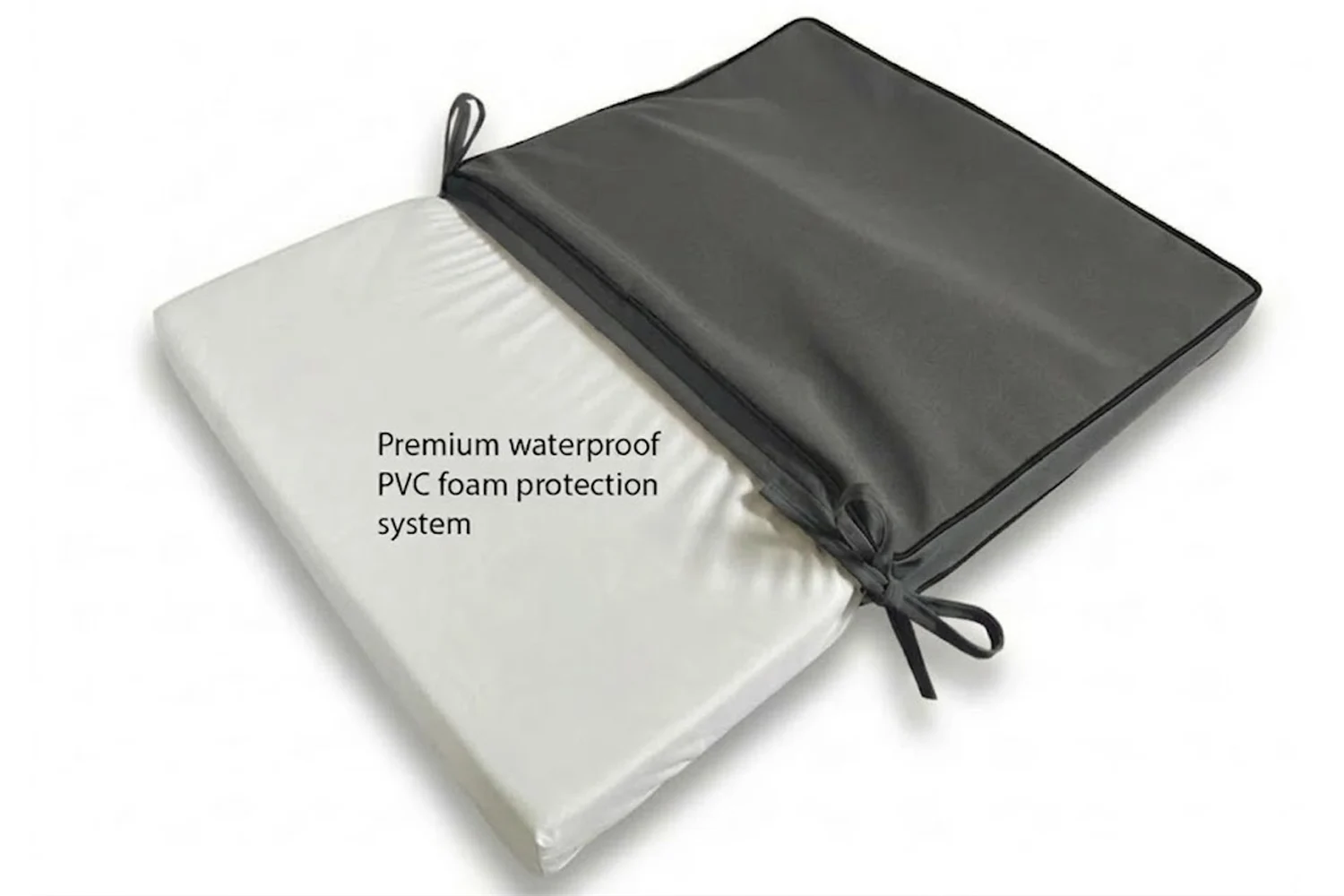 Universal Outdoor Seat Cushion (Deluxe Charcoal)