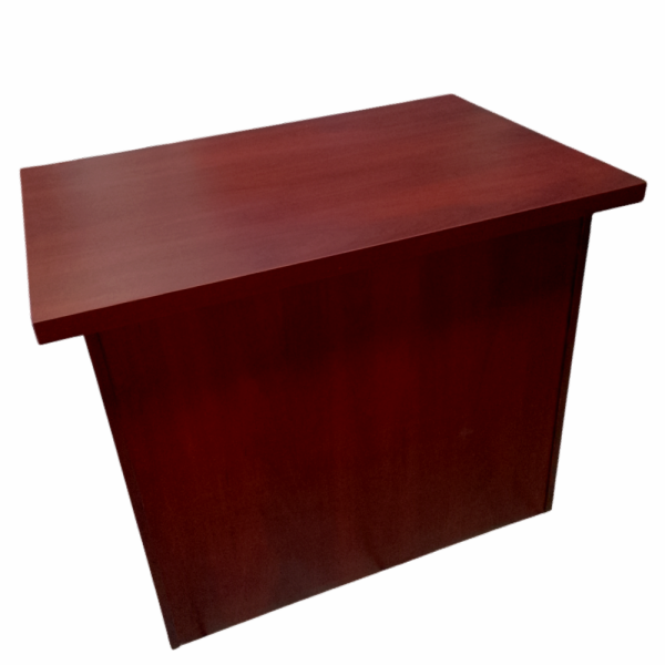IQ Credenza Hinged Door and Lock - Mahogany - Image 3