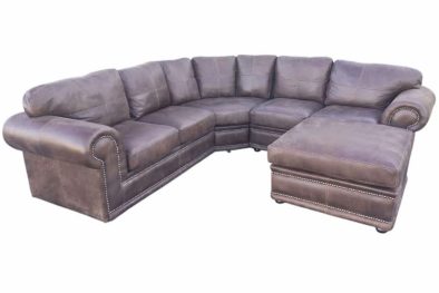 Genuine Full Leather Afrikan Comfort 5 Seater Corner Universal Chaise Set Special (modular ottoman)