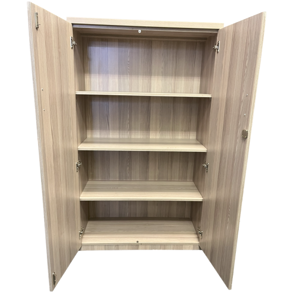 IQ Stationery Cab (1500) + LOCK OAK open doors