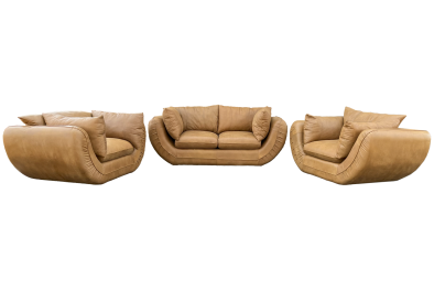 Regale 5 seater 1,1,2 Couch set - Tan