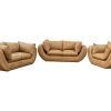 Regale 5 seater 1,2,2 Couch set - Tan - Lifestyle