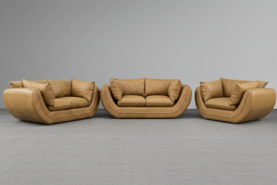 Regale 5 seater 1,2,2 Couch set - Tan - Lifestyle