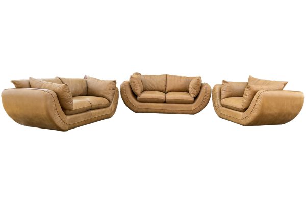 Regale 5 seater 1,2,2 Couch set - Tan - Lifestyle