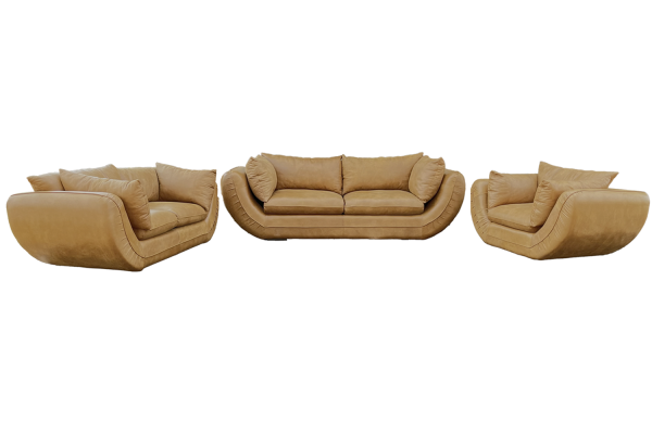 Regale 6 seater Couch set - Tan