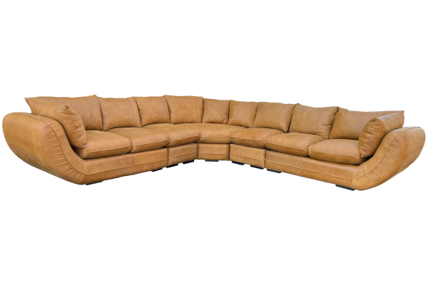 Regale 7 Corner unit seater Tan