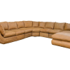 Regale 7 seater Tan 1500x1000 ottoman RHF