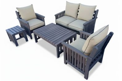 Royal Morris 4 seater Set Including Cushions (Recycled Plastic)