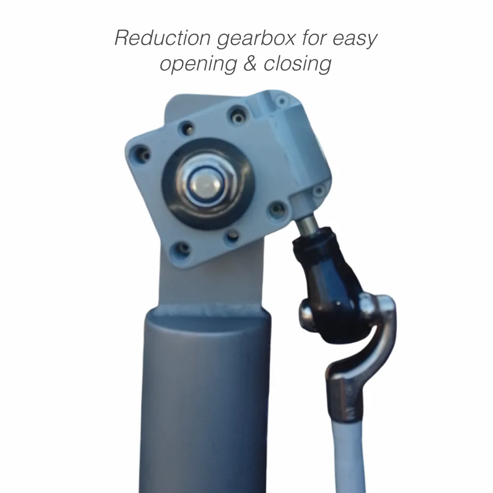 Premium mechanism close up