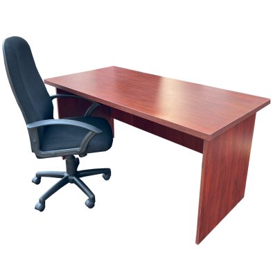 2 Piece Mono office set - Mahogany
