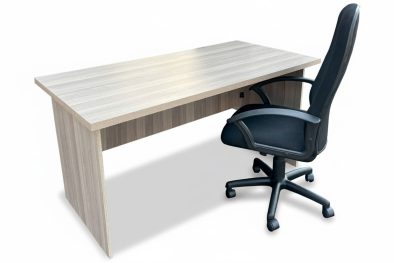 2 Piece Office Set Special (IQ Desk 1500,1 Mono Highback chair) Aged Oak